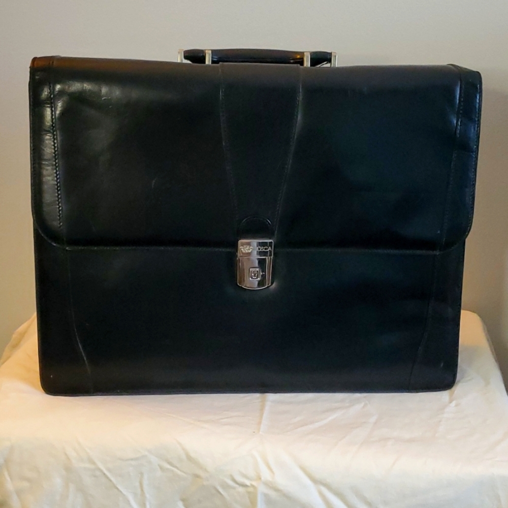 Bosca Double Gusset Briefcase 💼